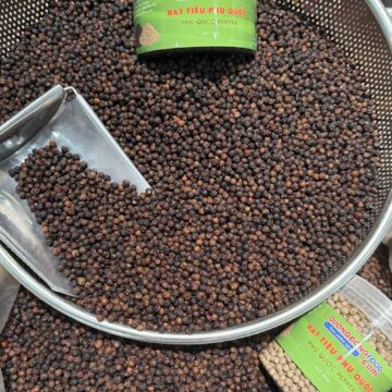 Tiêu chín kèm hủ