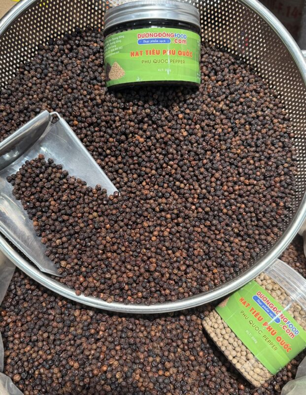 Tiêu chín kèm hủ